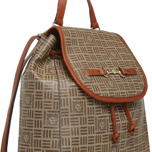 ANNE KLEIN. NWT. Saddle/Brown Colin-L, backpack. Removable/Adjustable st… - Picture 3 of 16